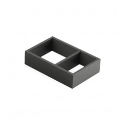 ORGANIZADOR CUERO 16x32x6...
