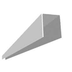 CALHA U BRANCO GL39 GL52