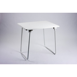MESA DOBRAVEL BRANCA 80X60cm
