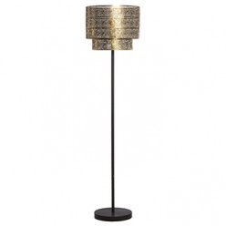 LAMPADA DE PE METAL DOURADA...
