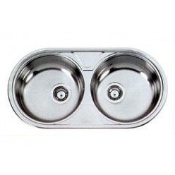 DUETO INOX POLIDO 84,7x44,4