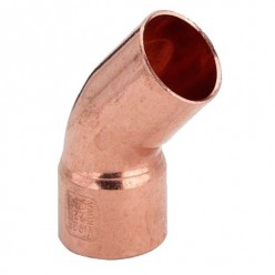 CURVA COBRE SOLDAR MF 18mmx45