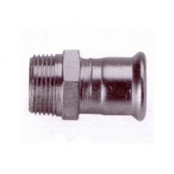 UNIÃO CRAVAR INOX MACHO 28x3/4