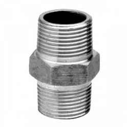 CASQUILHO INOX ROSCAR 1/4"