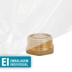 EI CASQUILHO LATÃO M/F 1x1/2