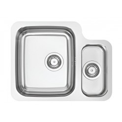 DUO 60 PIA INOX INSET IN...