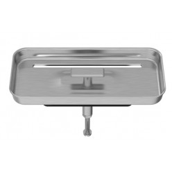 CESTA RECT INOX AUT 02887