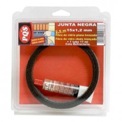 JUNTA PLANA PARA  PORTAS VIDRO