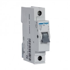 DIJUNTOR HAGER MW116 1P 16A...