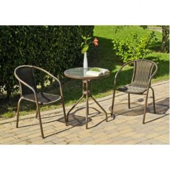 CADEIRA AÇO BRASIL-3 BRONZE