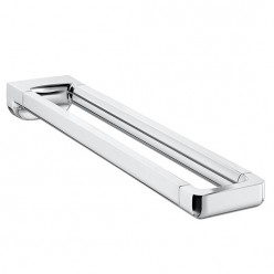 TOALHEIRO DUPLO 420mm CROMADO