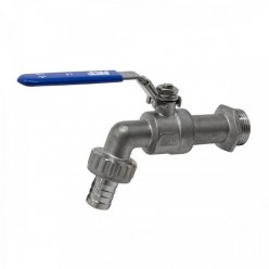 TORNEIRA ESFERA INOX COM...