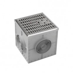 CAIXA ESGOTO COM GRELHA