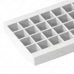 GRELHA PP BRANCA COM CLIP...