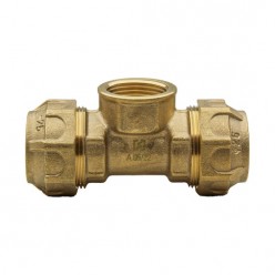 TE LATÃO APERTO RÁPIDO FEMEA