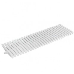 GRELHA PP SNAKE BRANCA 13x50
