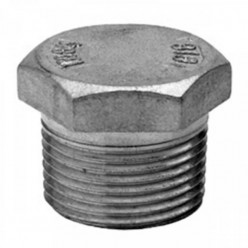 TAMPÃO MACHO INOX 316...