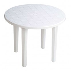 MESA D 90cm BRANCA