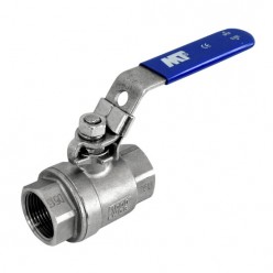 VALVULA ESFERA INOX 2 CORPO