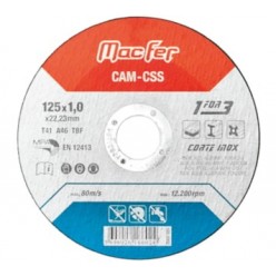 DISCO CORTE INOX 115x1,0