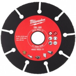 MILWAUKEE DISCOS DE CARBONETO