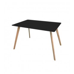 MESA SKAGEN 120 X 80 CM PRETO