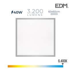 PAINEL LED 40W 3.200LM RA80...