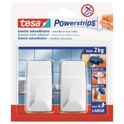 TESA POWERSTRIPS 2 GANCHO...