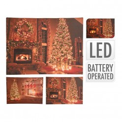 QUADRO DECORATIVO COM LED...