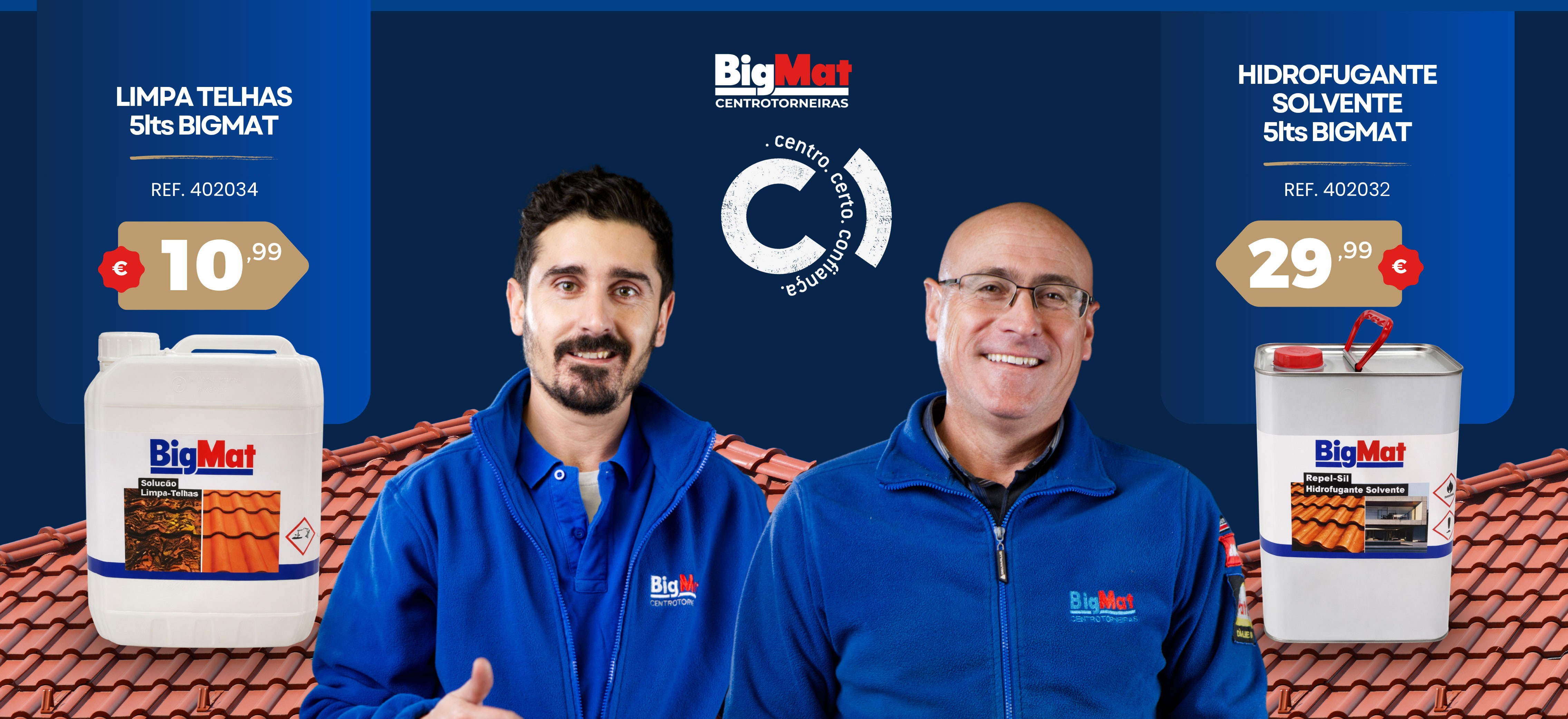 Hidrofugante e Limpa Telhas | Proteção e Limpeza de Coberturas