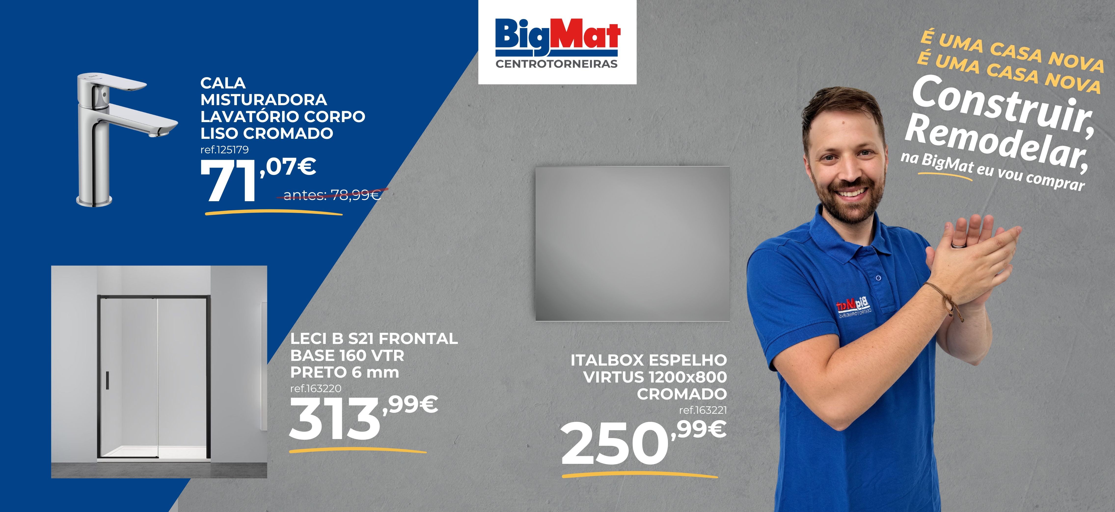 Espelho + Misturadora + Frontal
