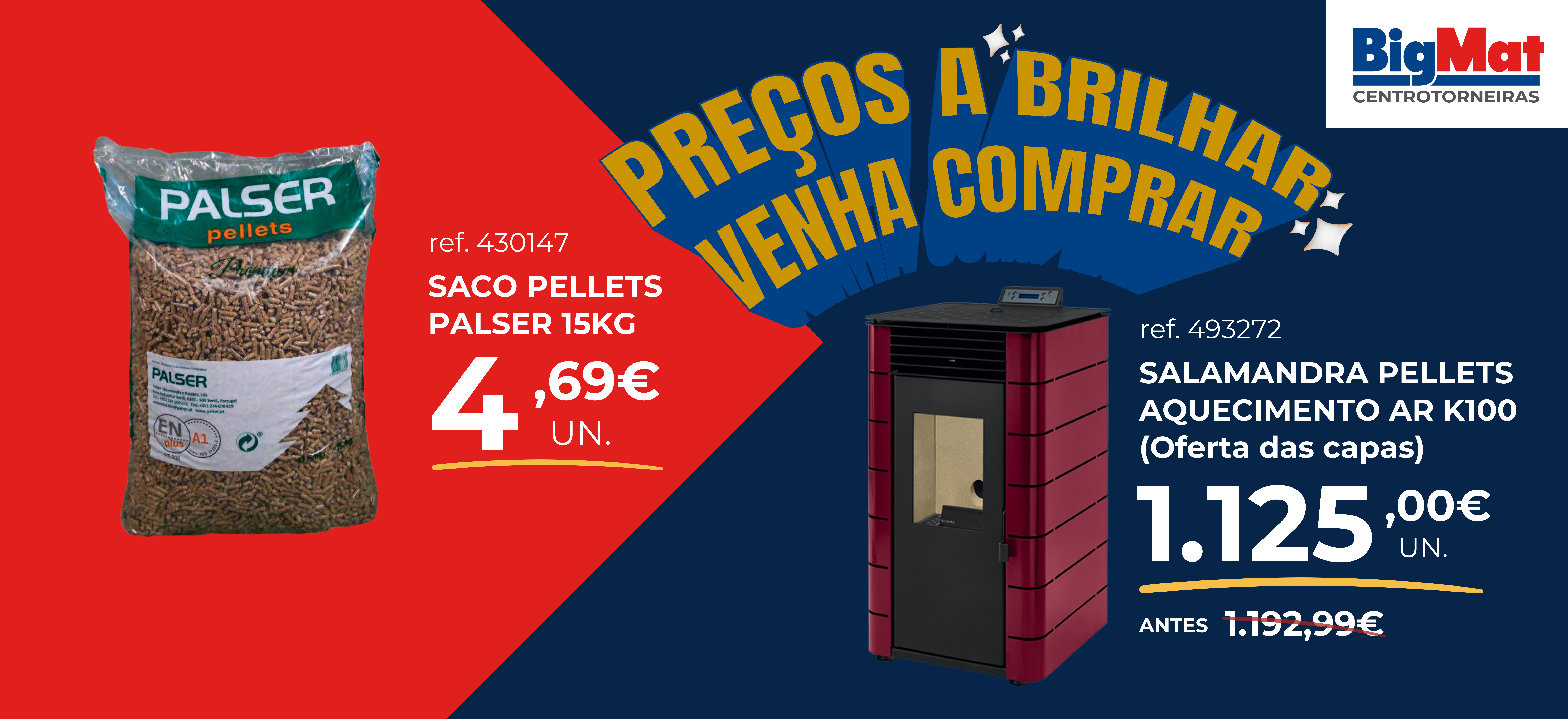 Salamandra a Pellets K100 + Pellets